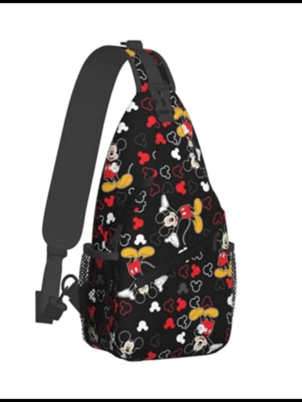 Sling Bag Crossbody Chest Pack Travel Commute Hands-Free Polyester